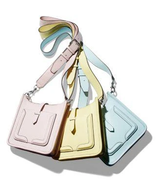 商品Rebecca Minkoff|Mini Unlined Feed 真皮斜挎包,价格¥1090,第5张图片详细描述