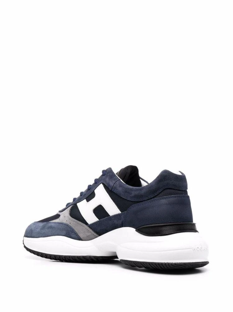 商品hogan|Hogan men's blue other materials lace up shoes,价格¥2888,第3张图片详细描述