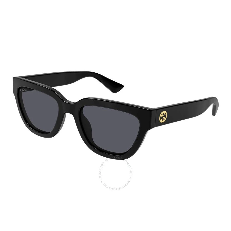 商品Gucci|Grey Cat Eye Ladies Sunglasses GG1578S 001 54,价格¥1037,第1张图片