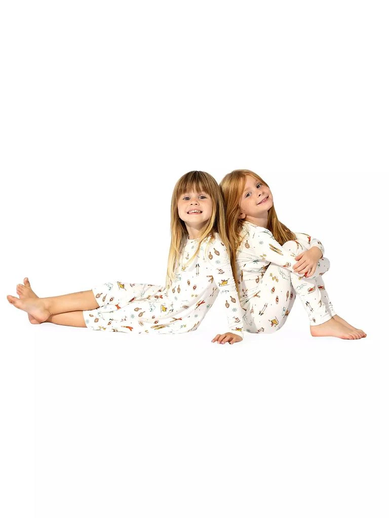 Little Girl's &amp; Girl's Vintage Holiday Long-Sleeve Nightgown 商品