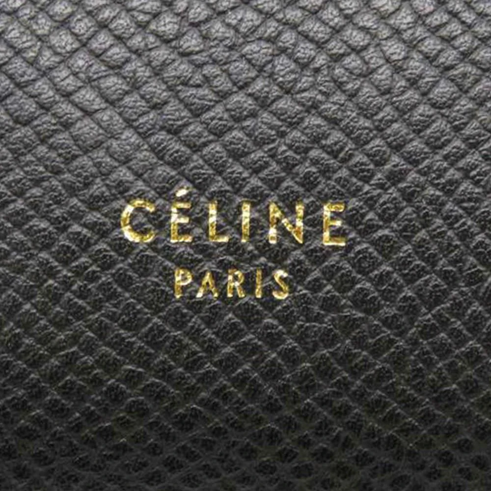 Celine Black Mini Belt Leather Satchel 商品