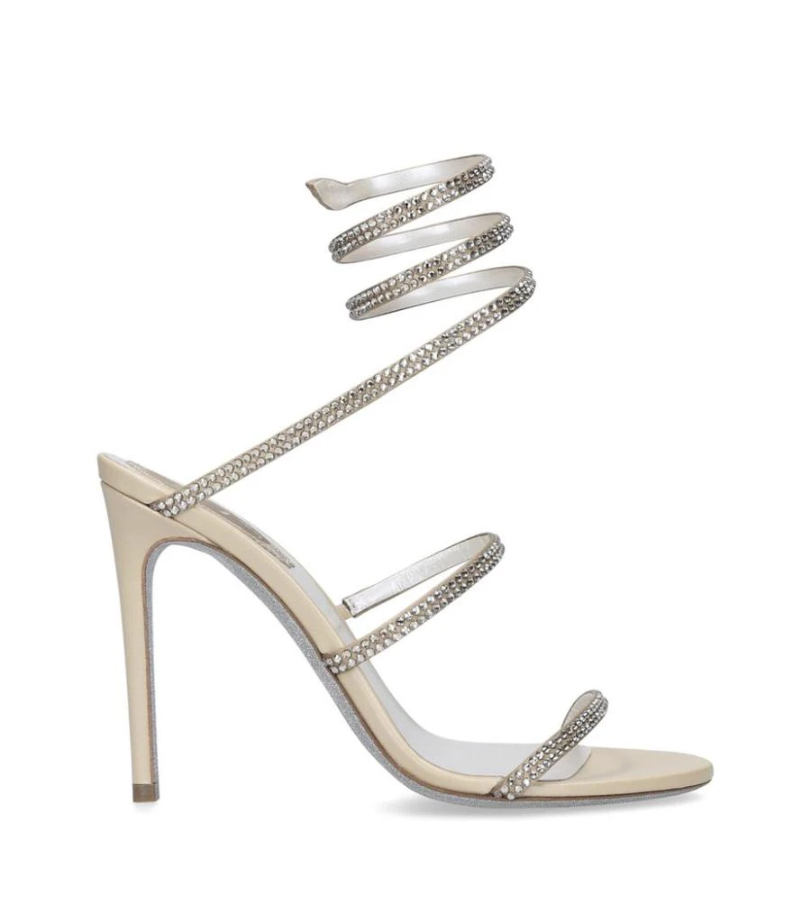 商品Rene Caovilla|Jewel Seraphanite Sandals 105,价格¥6068,第3张图片详细描述