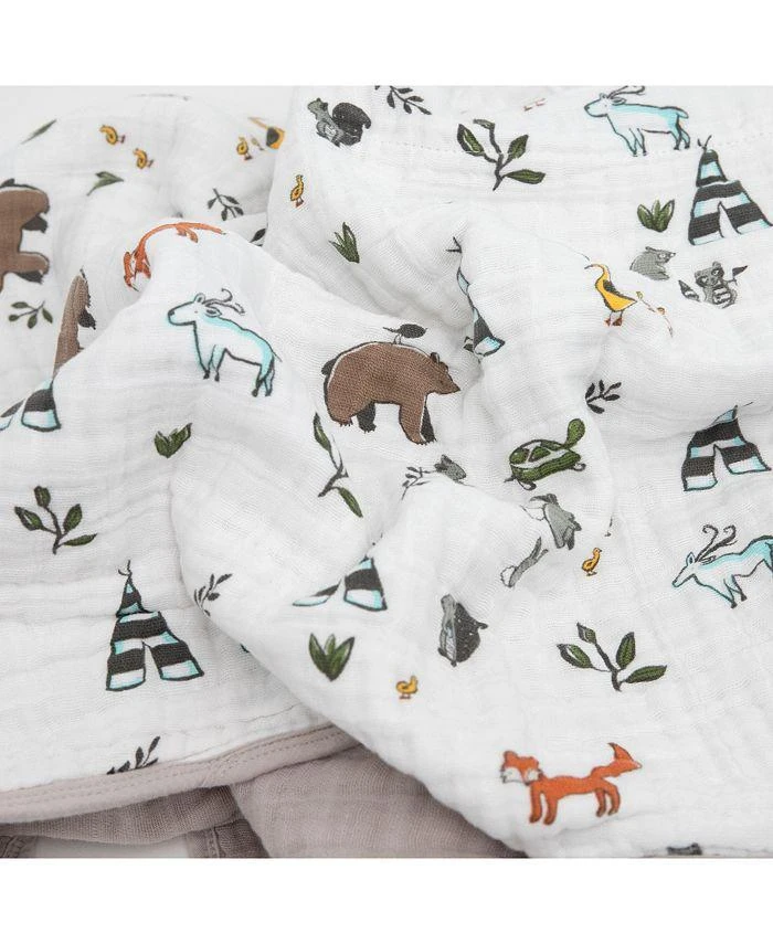 商品Little Unicorn|Unisex Cotton Muslin Original Quilt - Baby,价格¥454,第4张图片详细描述