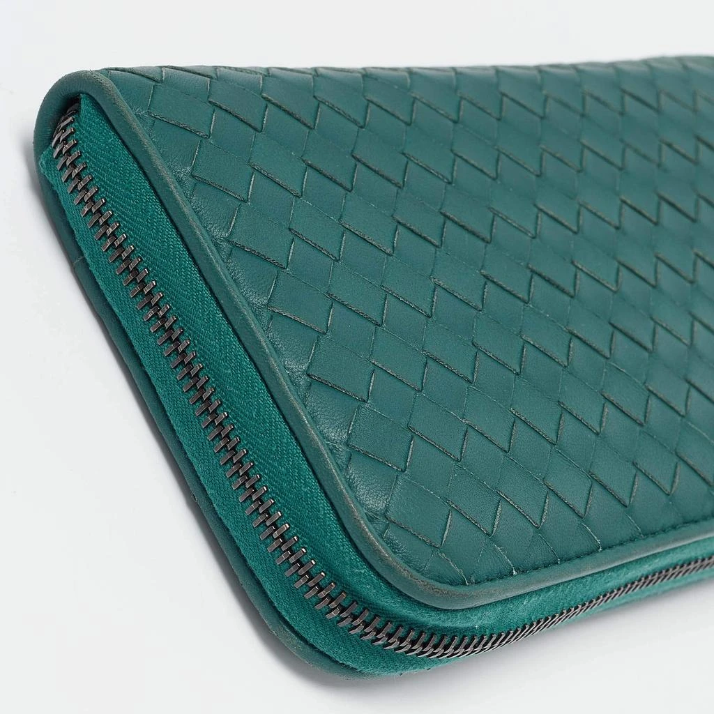 Bottega Veneta Dark Green Intrecciato Leather Continental Wallet 商品
