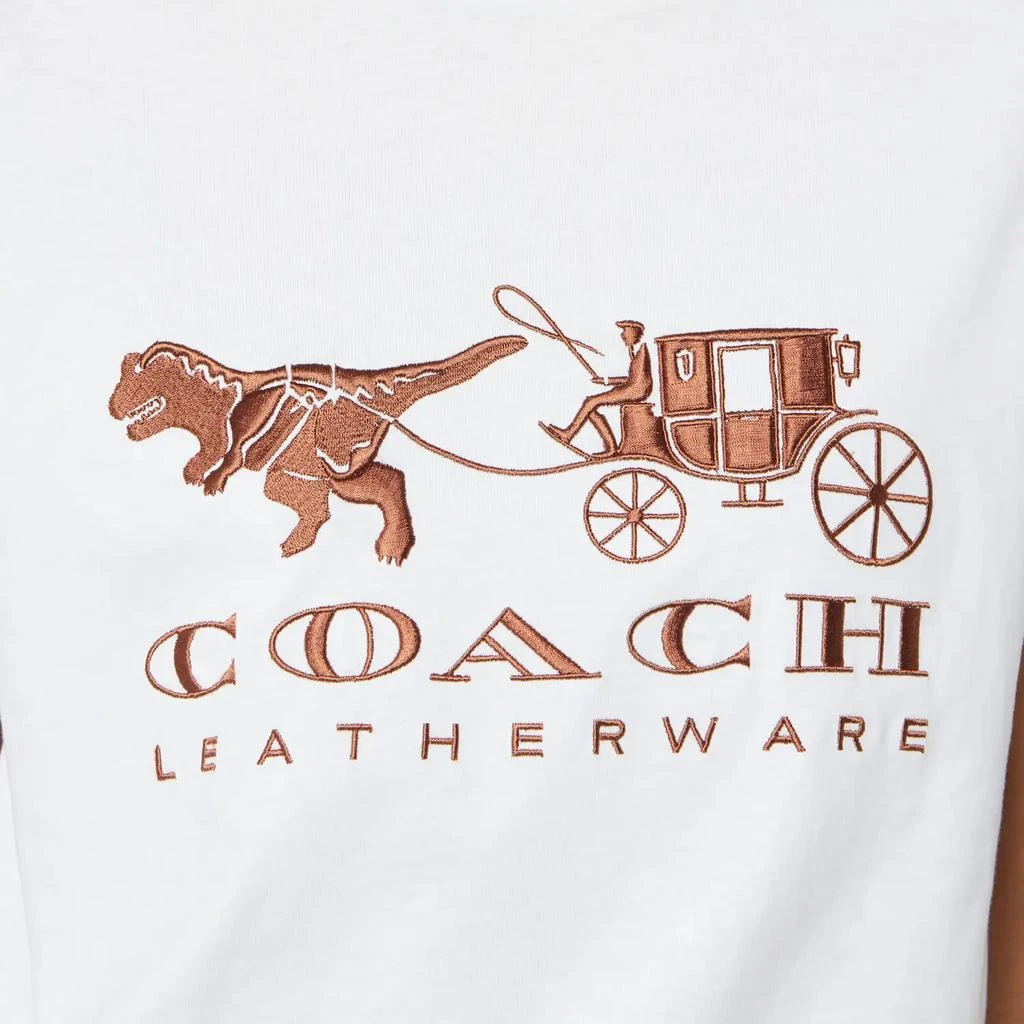 商品Coach|Coach 1941 Women's Rexy and Carriage T恤 - White,价格¥706,第4张图片详细描述