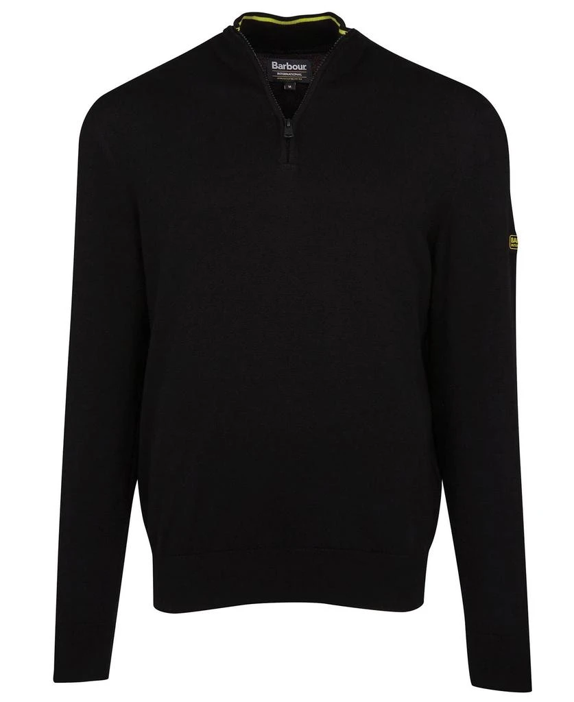 商品Barbour|Barbour International Pima Cotton 1/4 Zip Sweater,价格¥637,第1张图片