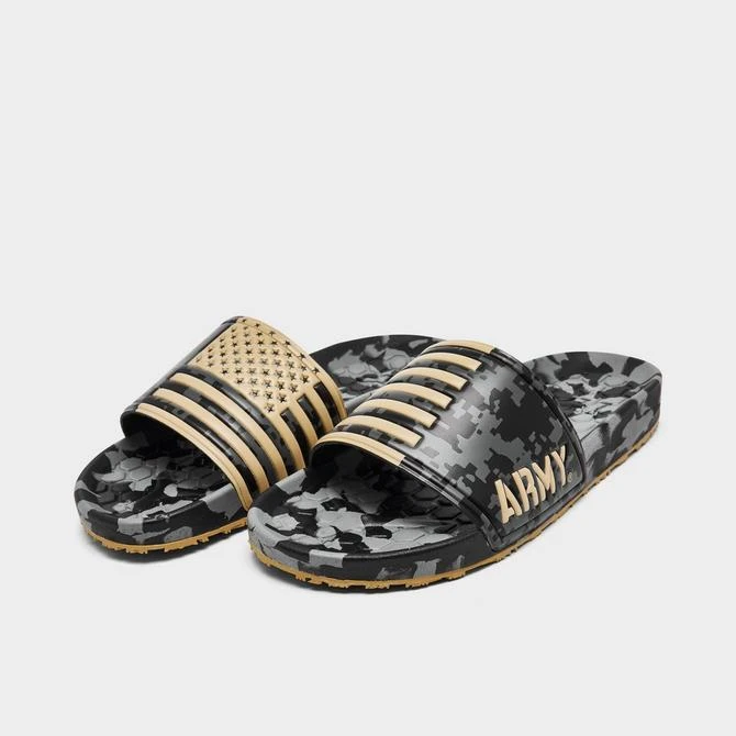 商品HYPE|Hype Co. Army Black Knights College Slydr Slide Sandals,价格¥376,第2张图片详细描述