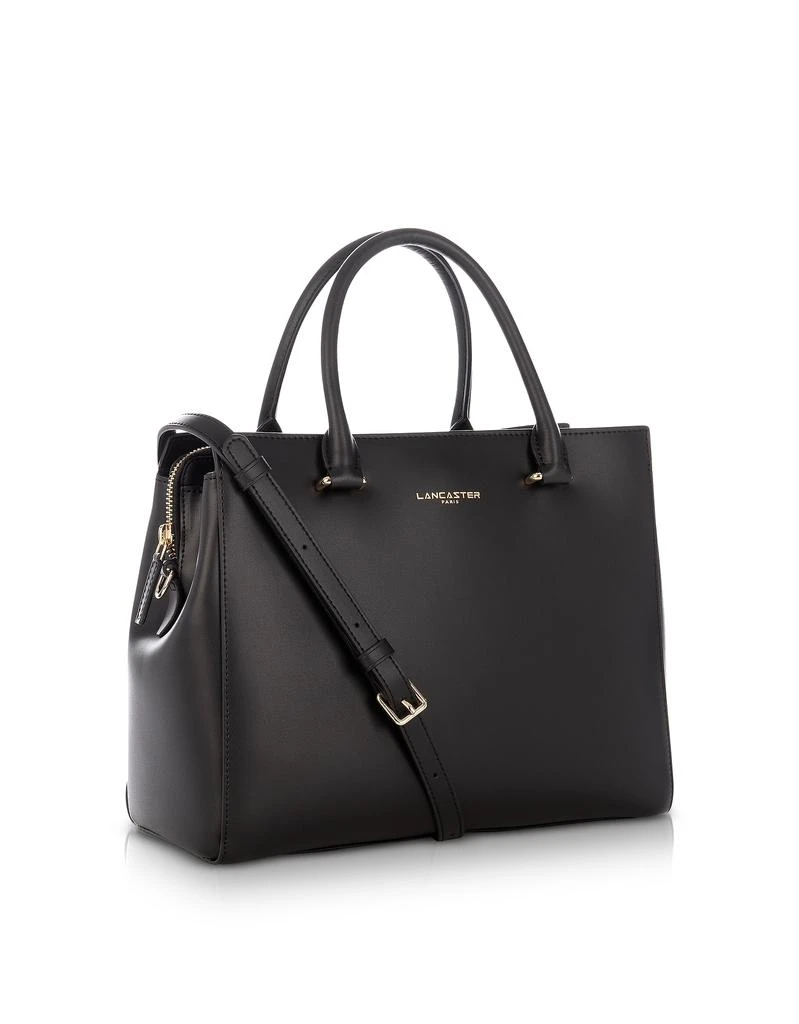 商品Lancaster|Lancaster Paris Camelia光滑皮革顶柄挎包,价格¥1224,第4张图片详细描述