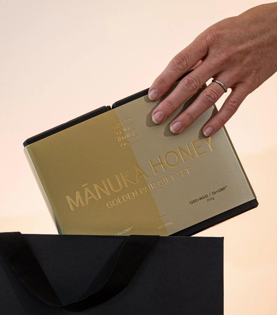 商品The True Honey Co|Golden Pair Manuka Honey Gift Set (500g),价格¥4480,第2张图片详细描述