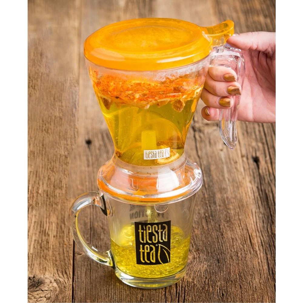 商品Tiesta Tea|Nutty Almond Cream Loose Leaf Tea and Brewmaster Set, 2 Piece,价格¥298,第4张图片详细描述
