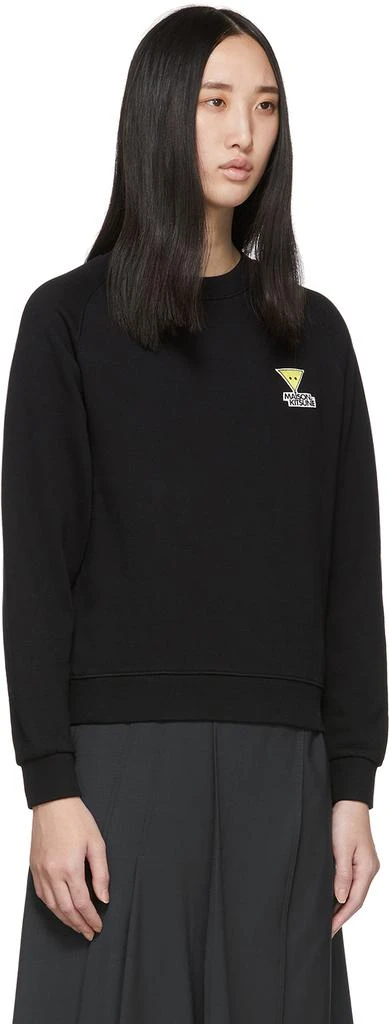 商品Maison Kitsune|Black Smiley Fox Sweatshirt,价格¥739,第2张图片详细描述