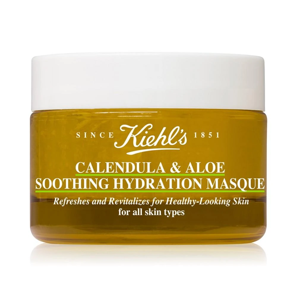 商品Kiehl's|金盏花芦荟舒缓补水面膜 100ml,价格¥334,第1张图片