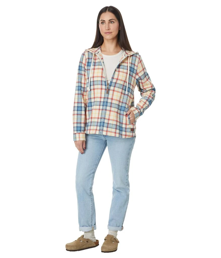 商品L.L.BEAN|Scotch Plaid Flannel Relaxed Fit Hoodie,价格¥458,第4张图片详细描述