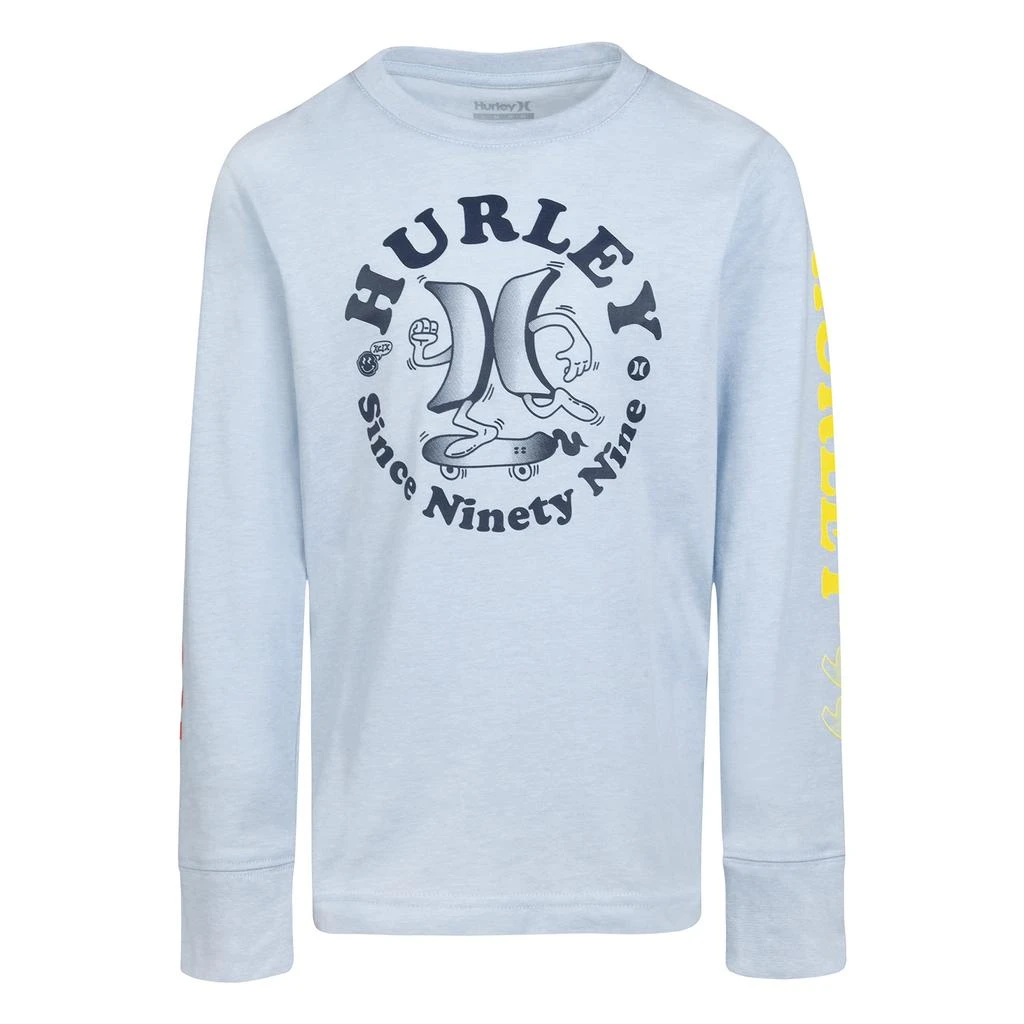 商品Hurley|Long Sleeve Graphic T-Shirt (Little Kids),价格¥73,第1张图片