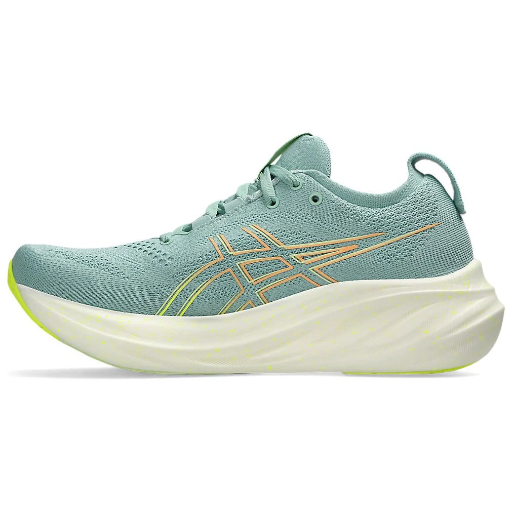 商品[国内直发] Asics|GEL-NIMBUS 26 耐磨透气减震防滑耐磨透气 低帮 长跑跑步鞋 女款 绿色,价格¥1100,第1张图片