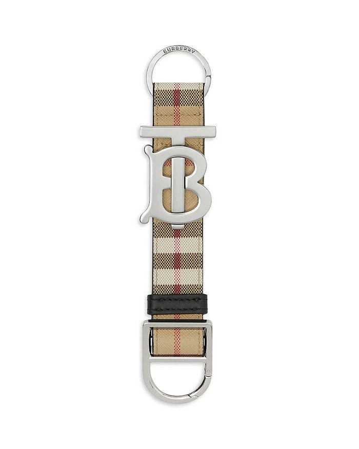 商品Burberry|Monogram Motif Vintage Check Key Ring,价格¥2148,第1张图片