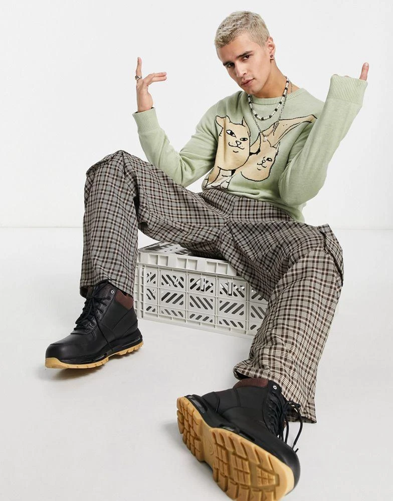 商品Rip N Dip|RIPNDIP gidora jumper in green,价格¥374,第3张图片详细描述