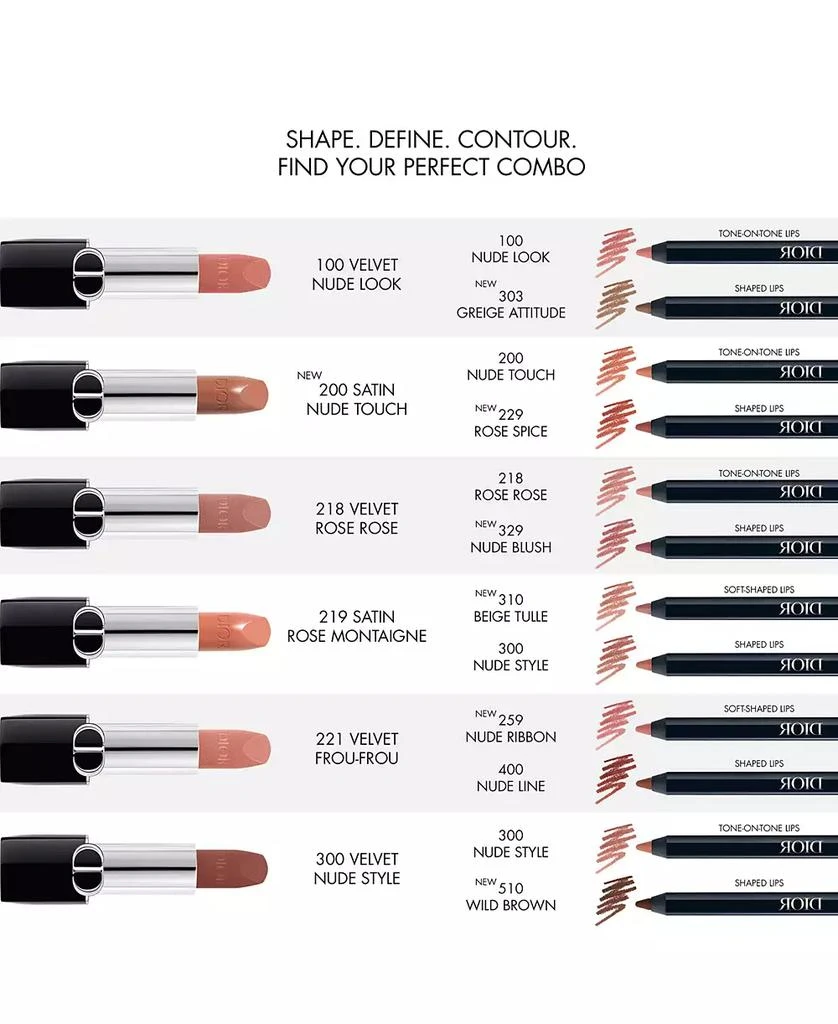 商品Dior|Rouge Contour Lip Liner Pencil,价格¥262,第3张图片详细描述