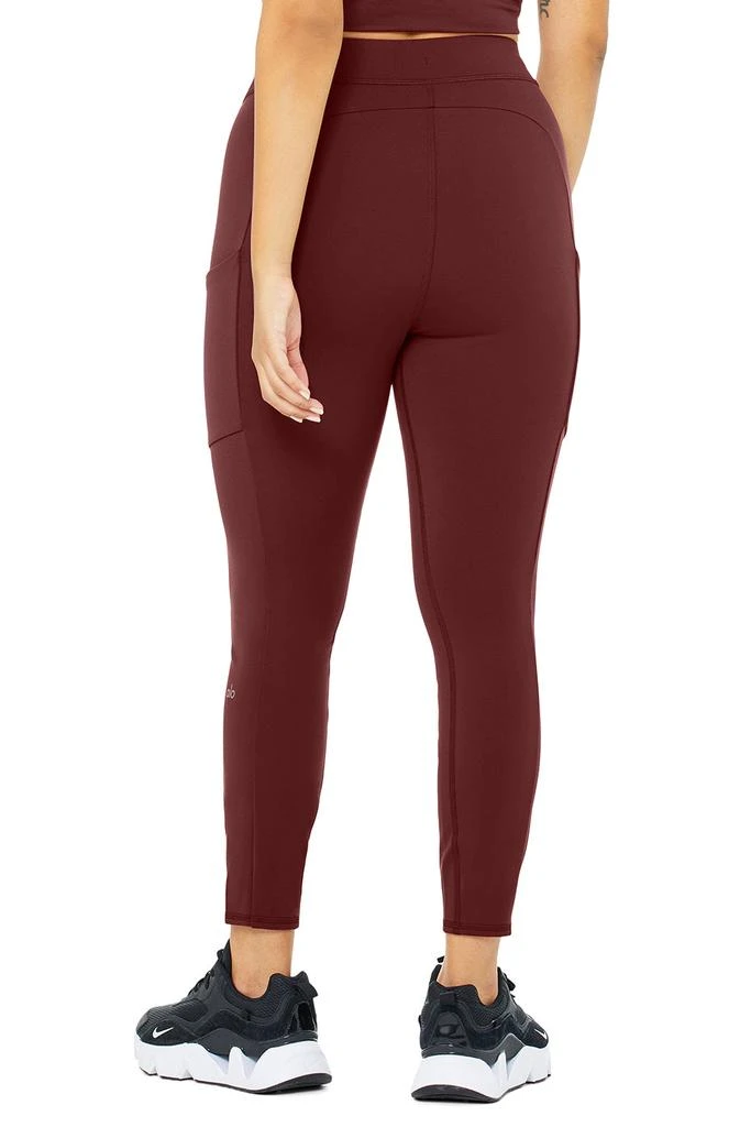 7/8 High-Waist Checkpoint Legging - Cranberry 商品