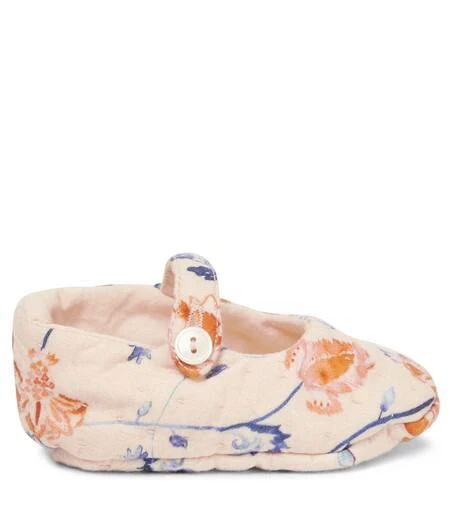 商品Bonpoint|Baby Lilibee floral slippers,价格¥596,第3张图片详细描述