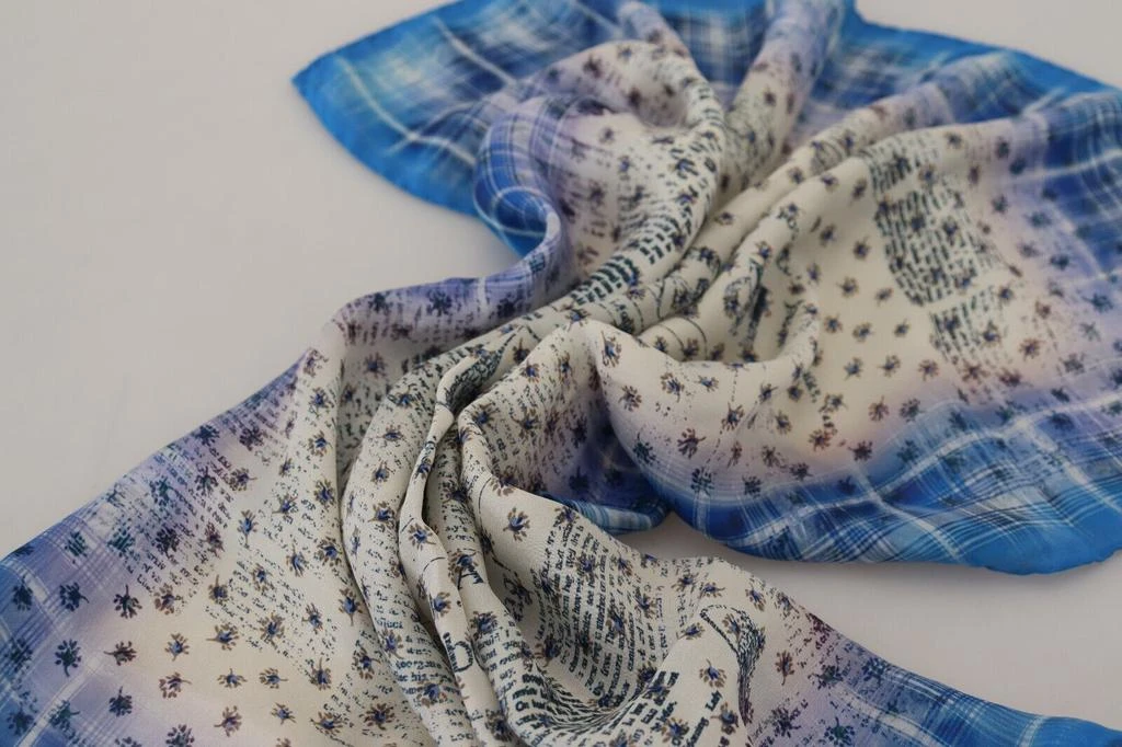 商品[二手商品] John Galliano|John Galliano Bandana Wrap Foulard Square Handkerchief Men's Scarf,价格¥1192,第5张图片详细描述