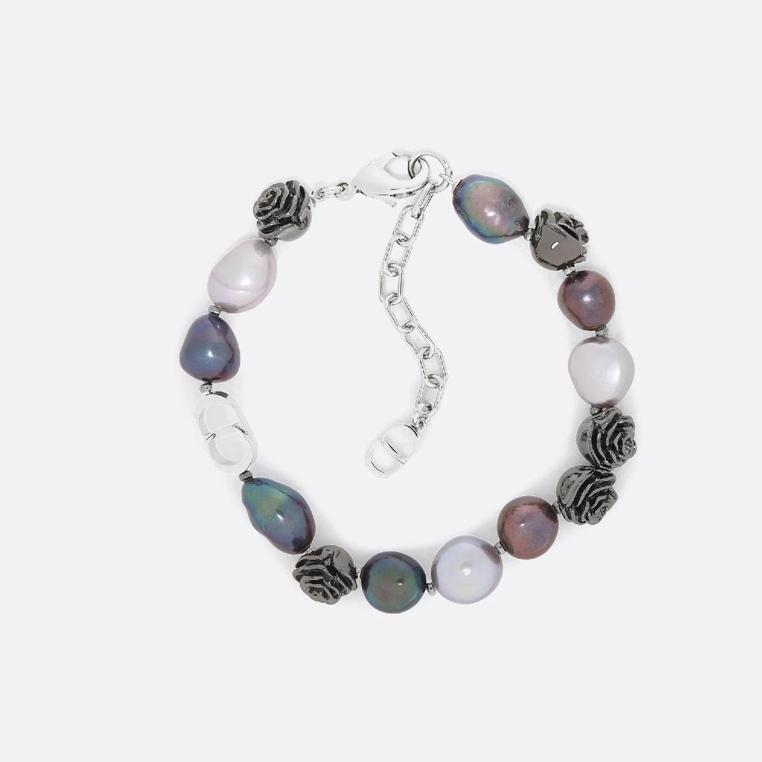 商品Dior|包邮包税【预售7天发货】 DIOR迪奥 23秋冬 男士 手链 Bracelet Roses B1970HOMGM_D950,价格¥5389,第1张图片