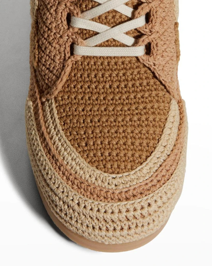 商品Chloé|Myha Cotton Knit High-Top Sneakers,价格¥4602,第5张图片详细描述