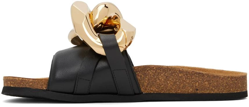 商品JW Anderson|Black Chain Slides,价格¥1482,第3张图片详细描述
