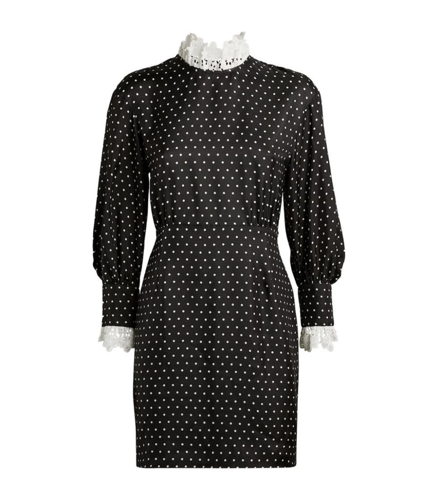 商品Sandro|Polka Dot Print Mini Dress,价格¥1671,第1张图片