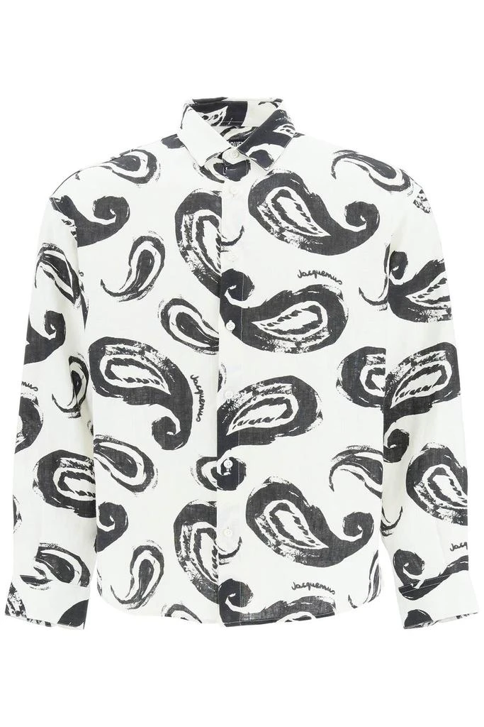 商品Jacquemus|'LA CHEMISE SIMON' LINEN SHIRT,价格¥1213,第1张图片