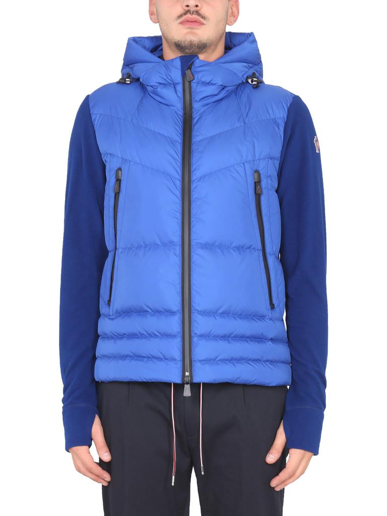 Moncler Grenoble Padded Jacket With Fleece Sleeves商品第1张图片规格展示