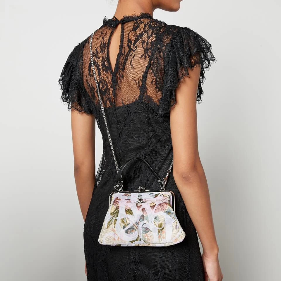 商品Vivienne Westwood|Vivienne Westwood Granny Frame Woven Purse,价格¥1305,第2张图片详细描述