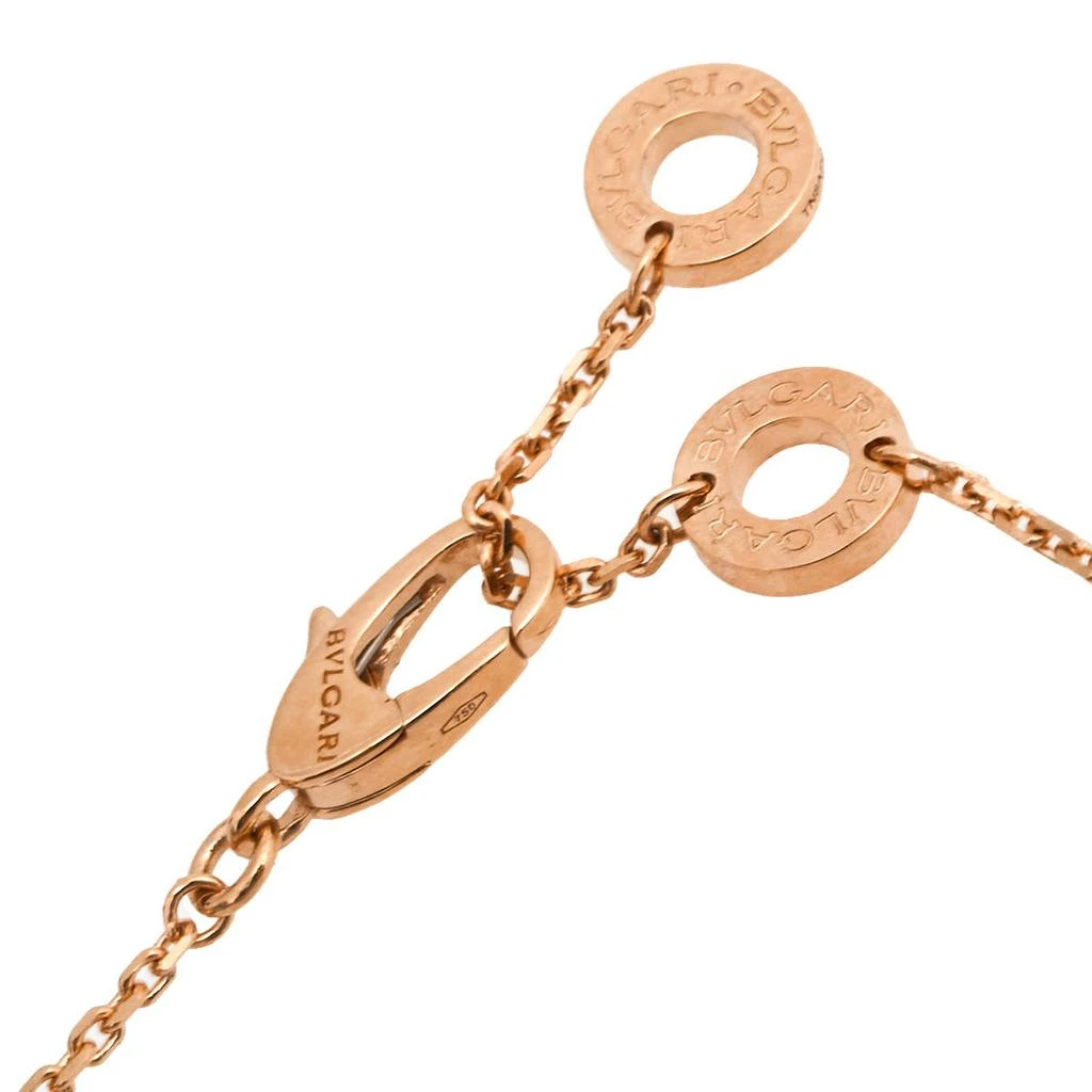 商品[二手商品] BVLGARI|Bvlgari Divas' Dream Diamond Mother of Pearl 18K Rose Gold Pendant Necklace,价格¥13448,第4张图片详细描述