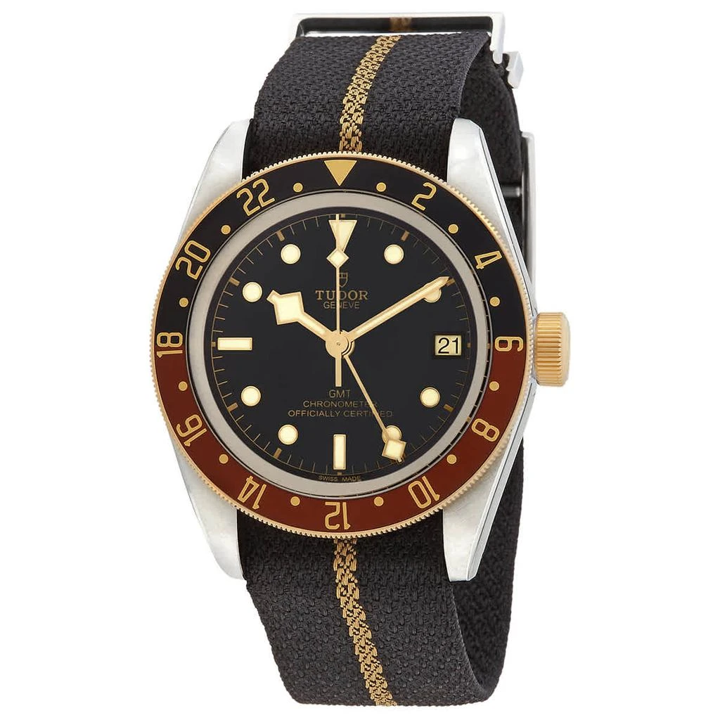 商品Tudor|Black Bay Automatic Chronometer Black Dial Root Beer Bezel Men's Watch M79833MN-0004,价格¥32340,第1张图片