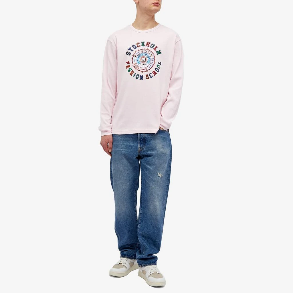 商品Acne Studios|Acne Studios Long Sleeve Eisen School T-Shirt,价格¥1074,第4张图片详细描述