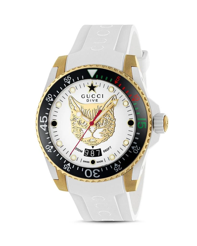商品Gucci|Cruise 2019 Dive Watch, 40mm,价格¥12384,第1张图片