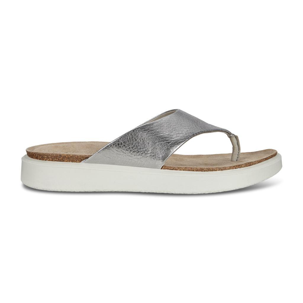 商品ECCO|ECCO CORKSPHERE Women's Thong Sandal,价格¥143,第1张图片