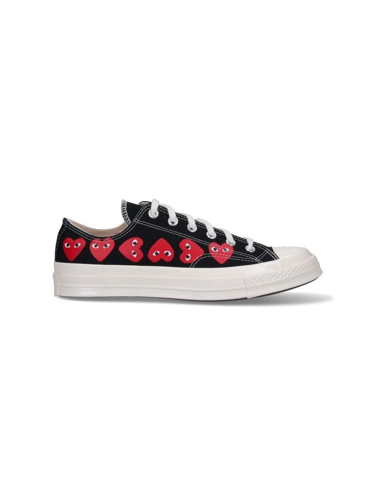 商品Comme des Garcons|Low converse Multi Heart Chuck 70 Sneakers,价格¥1179,第1张图片