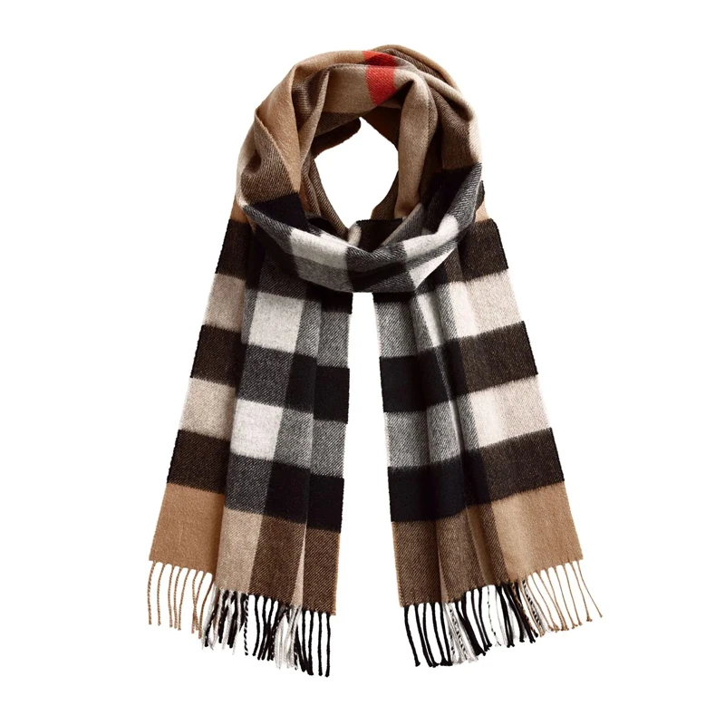 BURBERRY 咖色男士围巾 4557714 商品