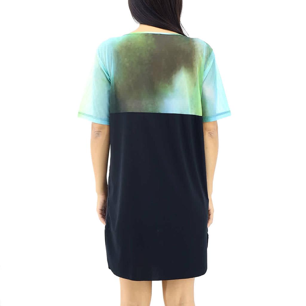 Wolford Ladies Ocean/Black Jellyfish V-neck Dress, Size X-Small商品第3张图片规格展示