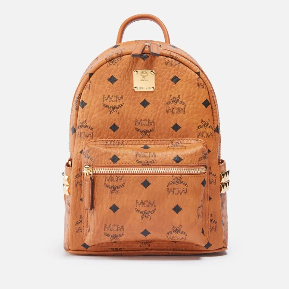 商品MCM|MCM Stark Mini Monogram Coated-Canvas Backpack,价格¥7346,第1张图片