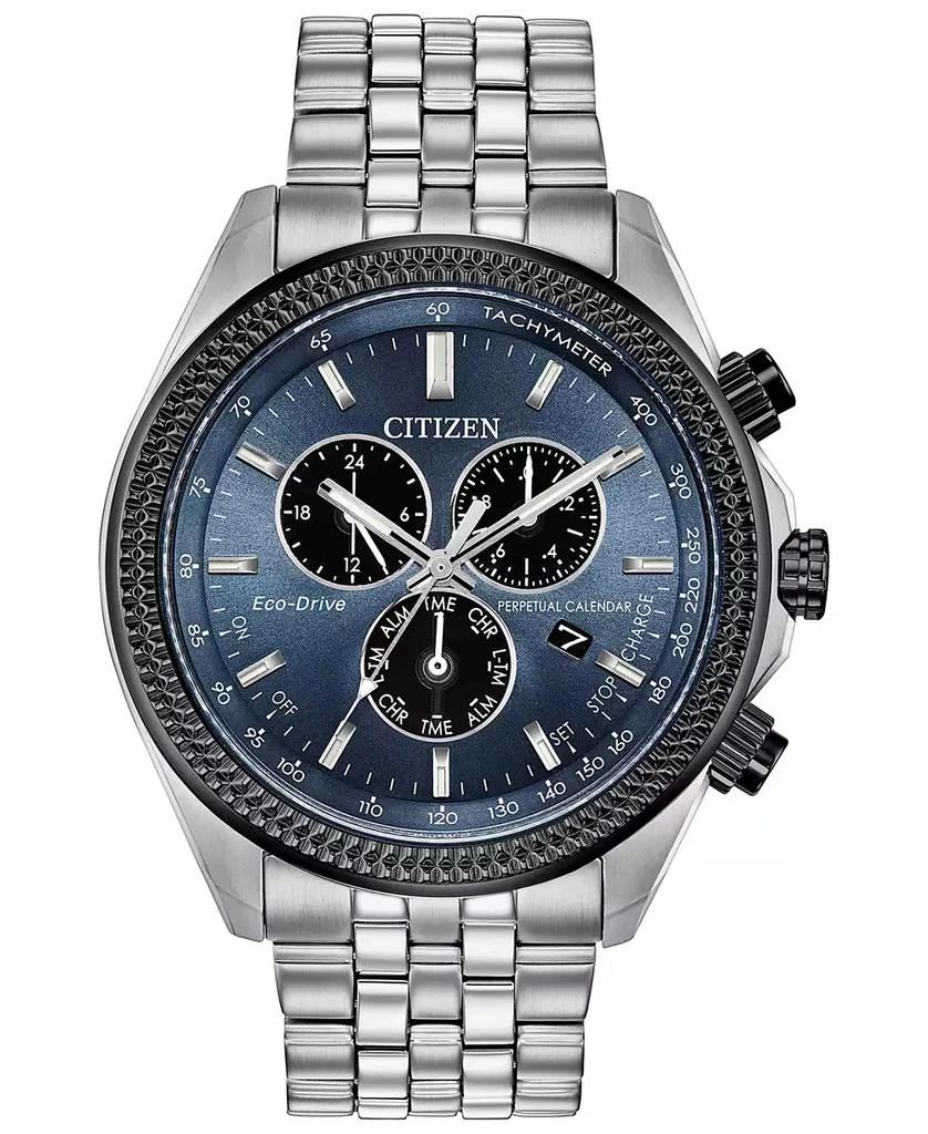 商品Citizen|男款 布莱森不锈钢手链手表,价格¥2244,第1张图片