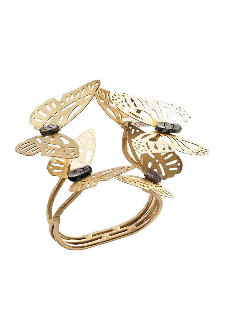 商品Kim Seybert|Butterfly Garden Napkin Ring,价格¥274,第1张图片