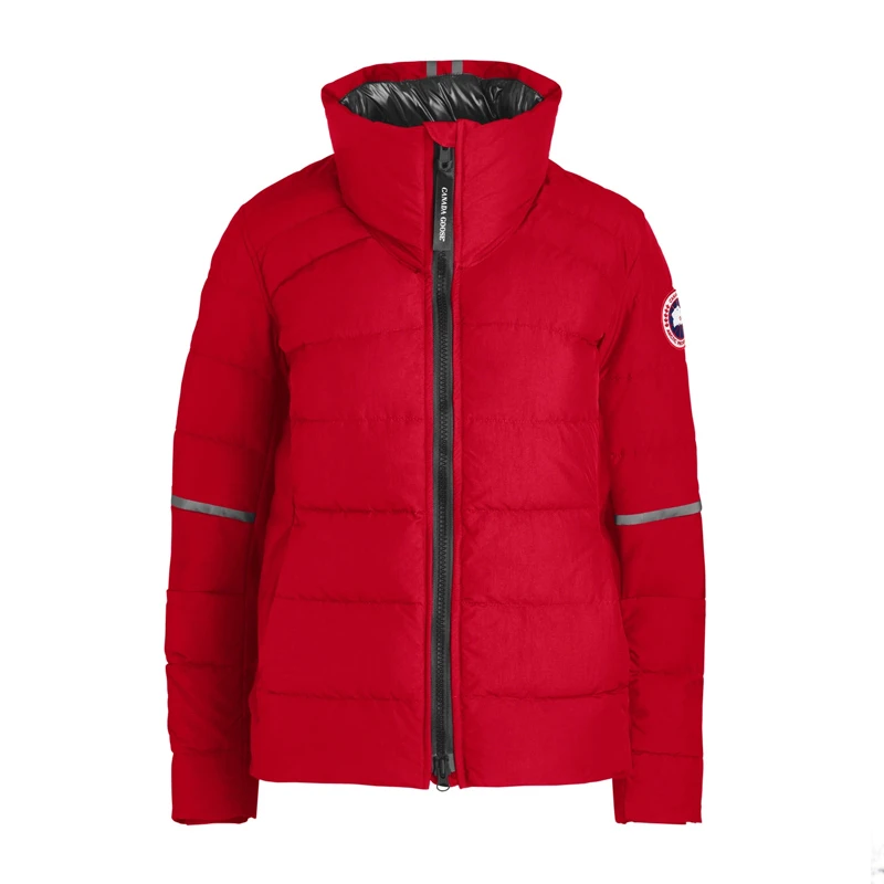 商品Canada Goose|CANADA GOOSE  女士红色白鸭绒羽绒服  2744L-RED,价格¥5241,第1张图片