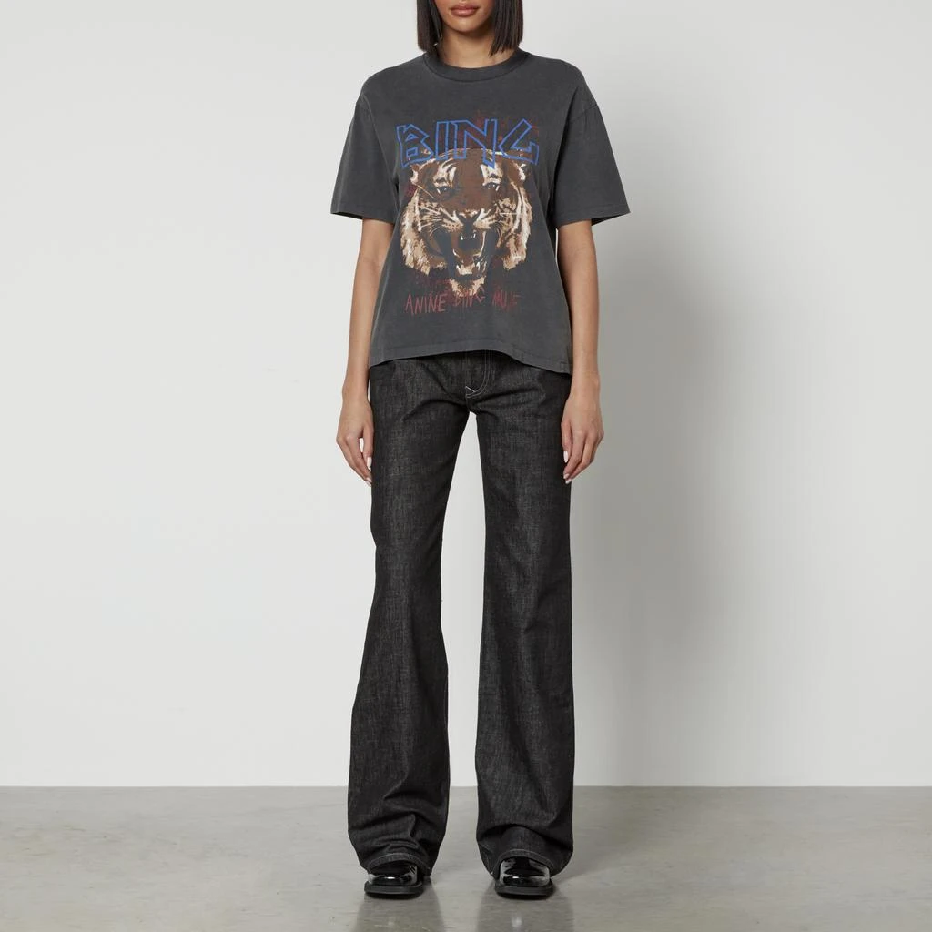 商品ANINE BING|Anine Bing Tiger Organic Cotton-Jersey T-Shirt,价格¥802,第3张图片详细描述
