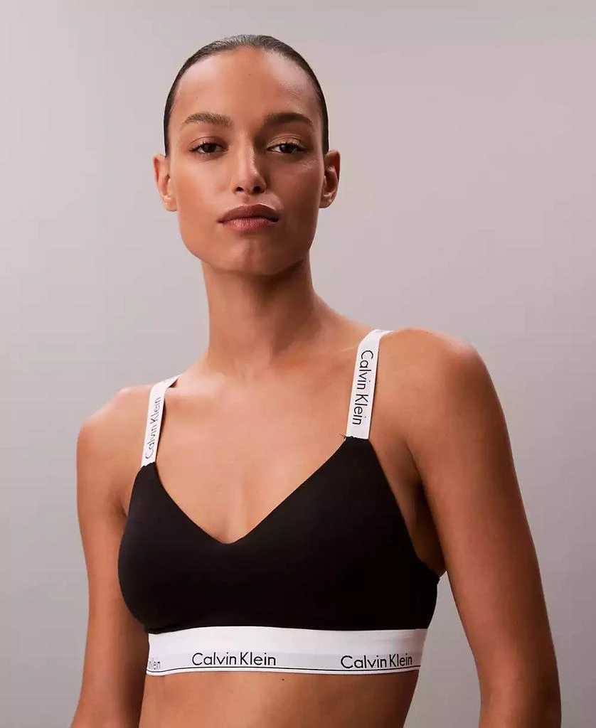 Women's Icon Cotton Lightly Lined Full Coverage Bralette QF8504 商品