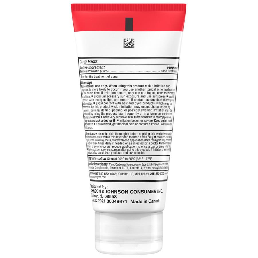 Stubborn Acne AM Treatment with Benzoyl Peroxide Fragrance-Free商品第2张图片规格展示
