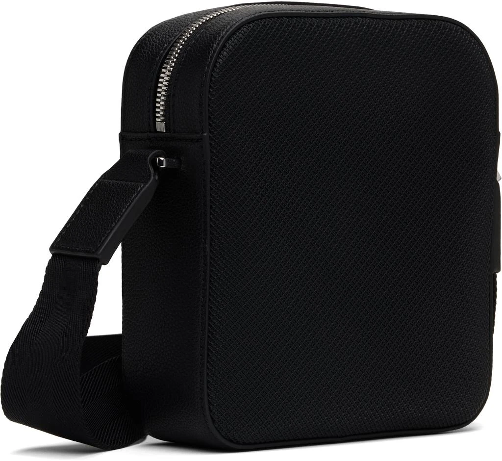 商品Hugo Boss|Black Embossed Faux-Leather Bag,价格¥624,第3张图片详细描述