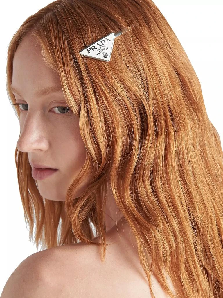 商品Prada|Metal Hair Clips,价格¥4462,第2张图片详细描述