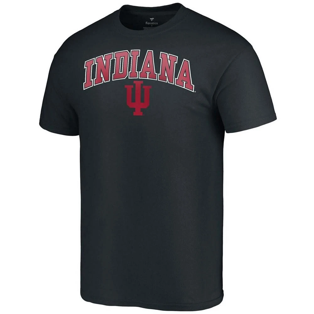 商品Fanatics|Men's Black Indiana Hoosiers Campus T-shirt,价格¥139,第3张图片详细描述